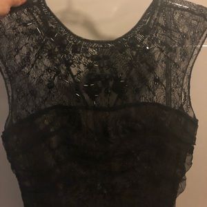 Black Bebe cocktail dress size 2